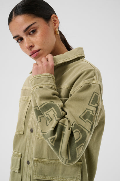 Overshirt με τσέπες