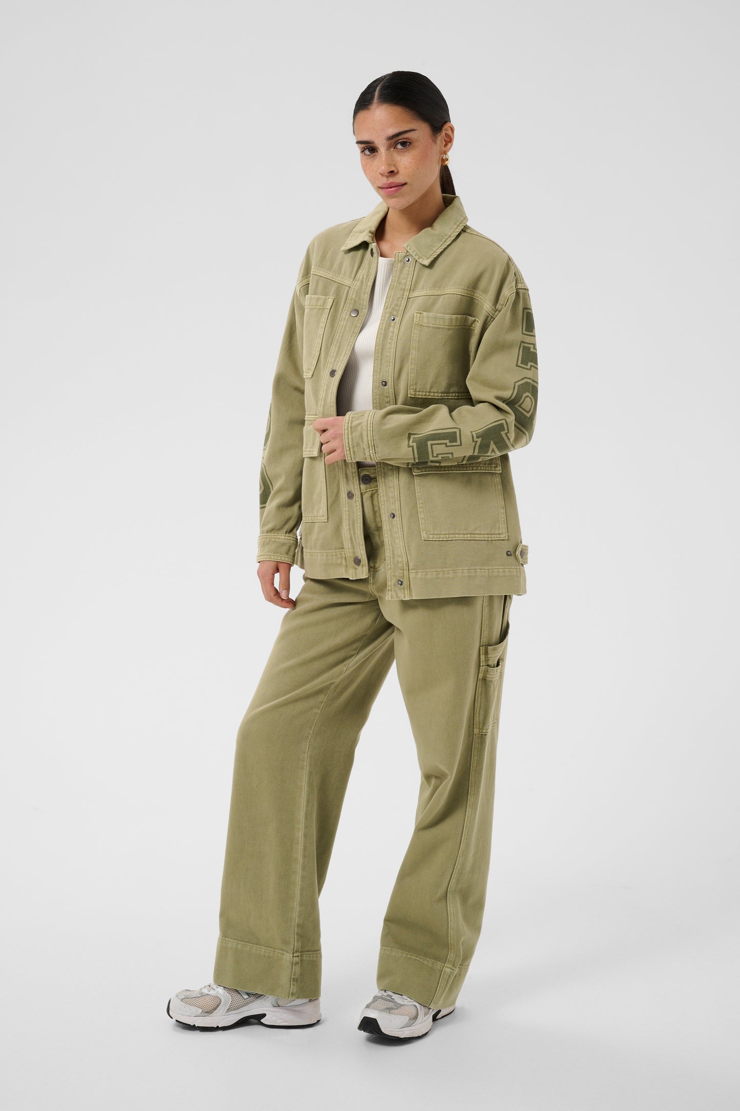 Overshirt με τσέπες
