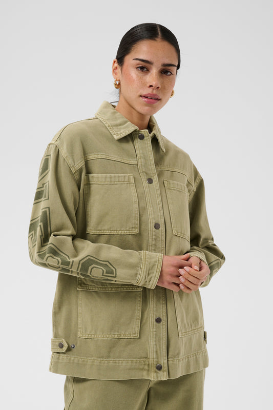 Overshirt με τσέπες